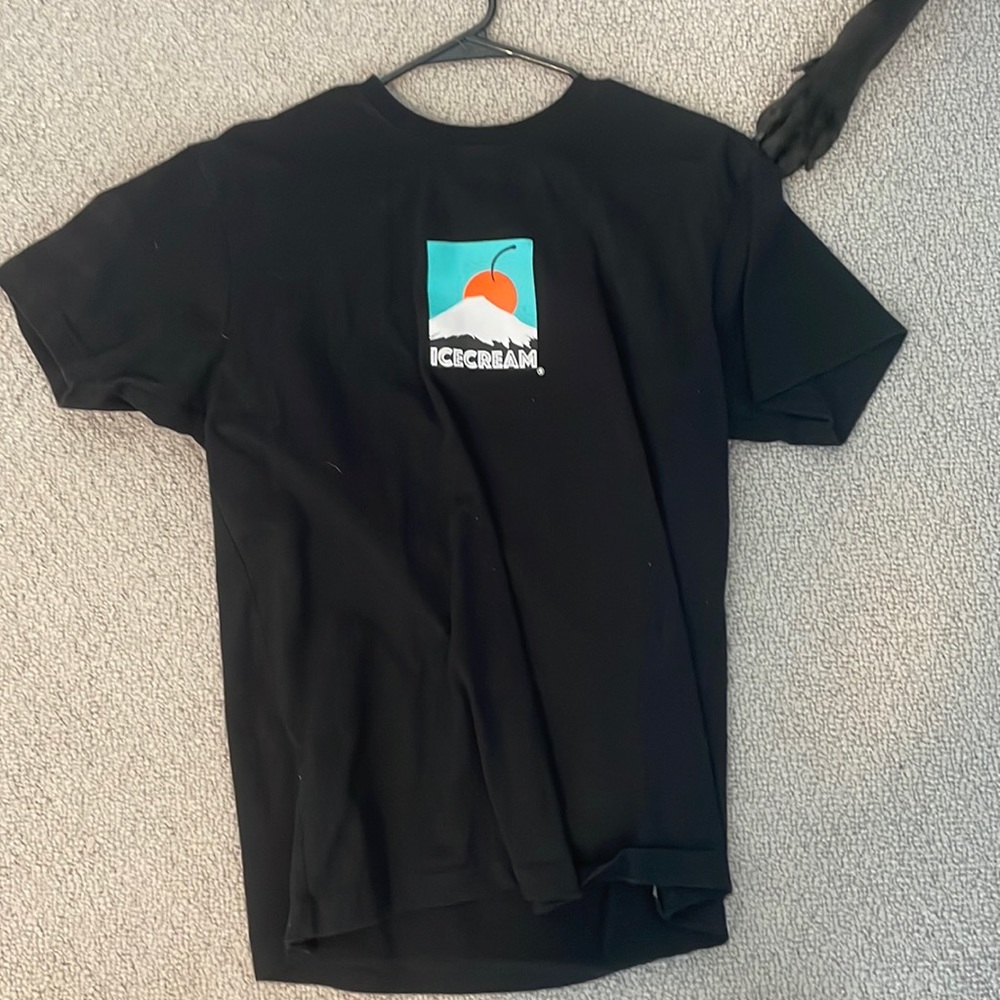 Ice cream black Tee